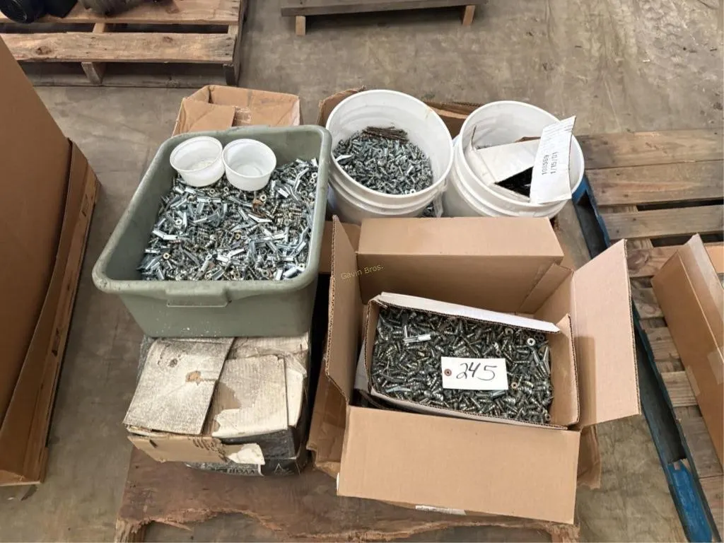 Assorted Wall Anchor Hardware