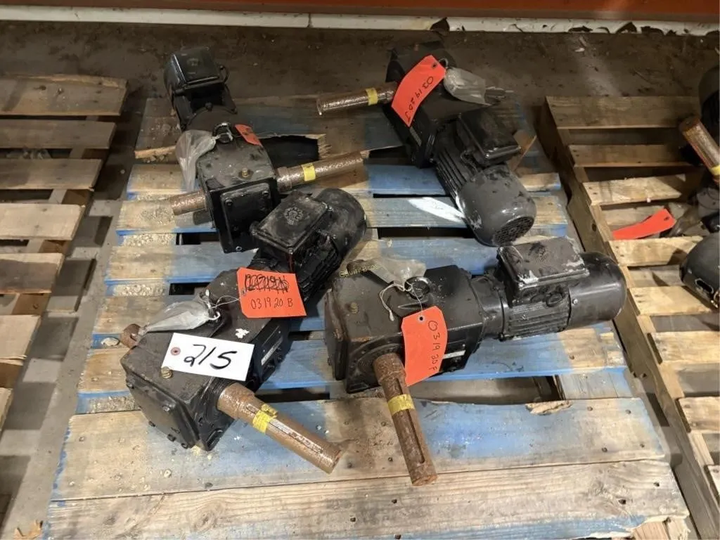 (4) Nord Gear Gear Boxes