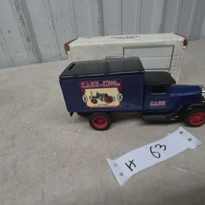 Scale Models Die-Cast 1929-1931 Ford Model A Case Steam Tractors Freight Truck Bank with Box