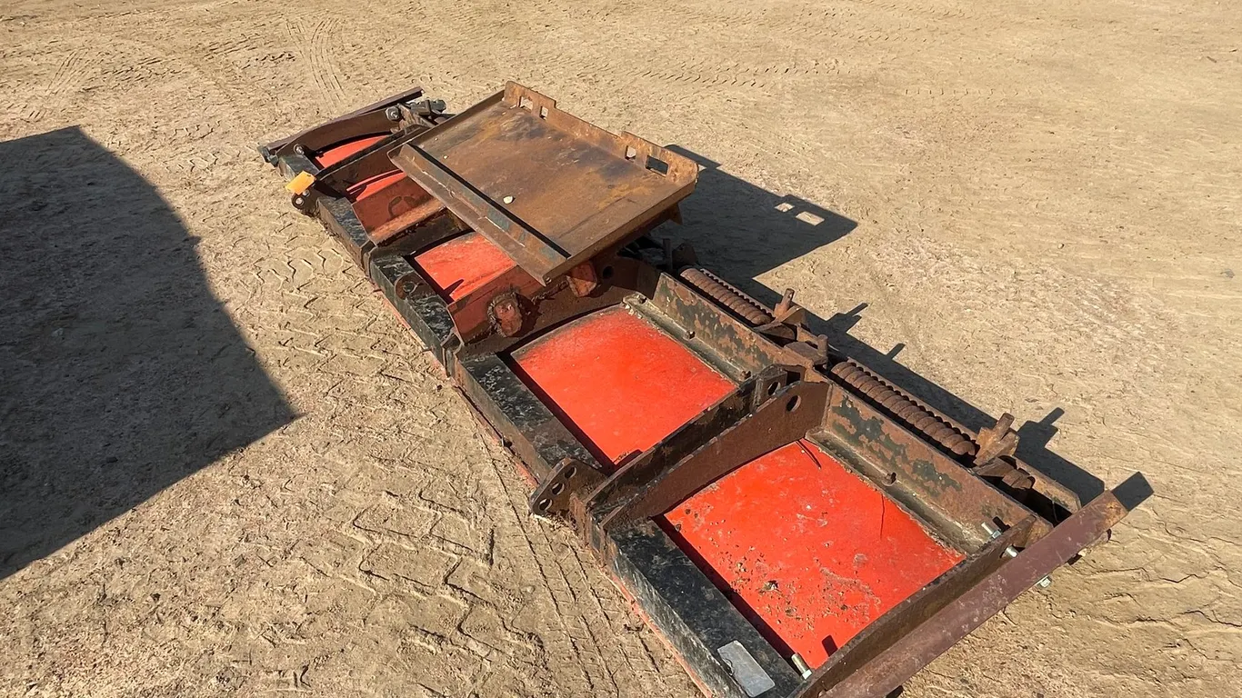 11' Universal Mount Skid Steer Snow Pusher