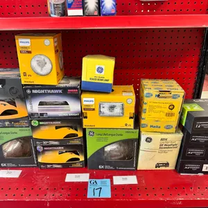 Assorted Automotive Headlights, Sealed Beam Lamps, LED Bulbs & Hella Work Light – Philips, GE, Nighthawk & T2