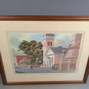 J. Robert Burnell Signed Limited Edition Print 'High & Court'