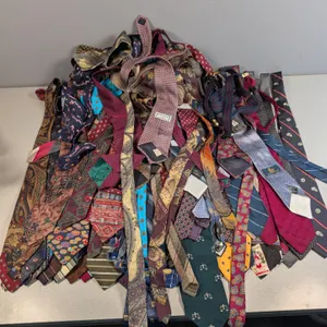 Lot of 96 Vintage & Designer Men's Neckties incl. Yves Saint Laurent & Countess Mara