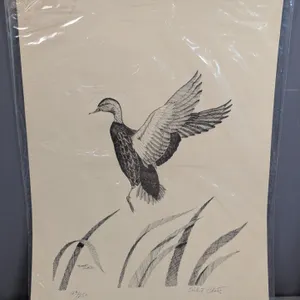 Robert Clontz Signed Duck Print #129/250