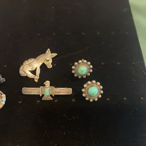 Sterling silver and turquoise jewelry