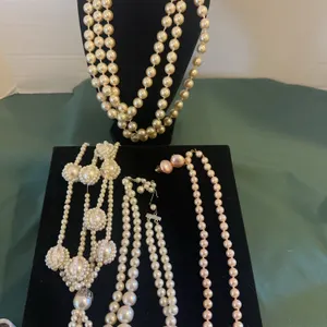 Pearl necklaces