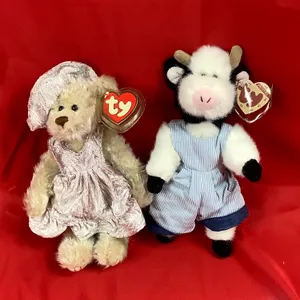 Ty Collectables Beanies Bear and Bunny
