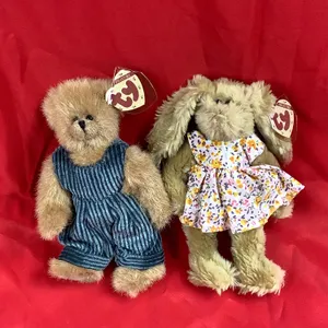 Beanie Baby Bear and Bunny oh My