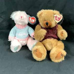 Beanie Baby Big Bear Little Bear -Super Cute