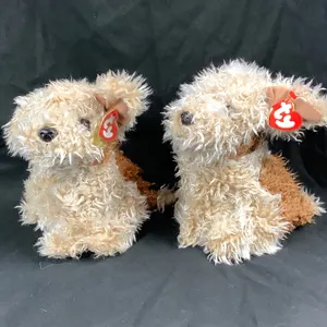 Beanie Baby Ty Taffy the dog x 2