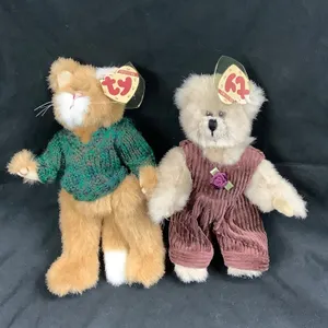 Ty Collectables Cat and Bear Oh My