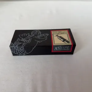 White Star Line call whistle in a themed black packaging box