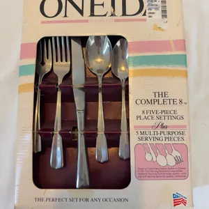 New Box of Oneida Stainless Flatware