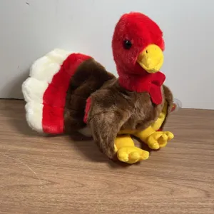 Ty Beanie Buddies Gobbles Turkey Plush 1999 with Tags