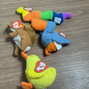 TY Teenie Beanie Babies Plush Lot, McDonald's 1993 Set of 4