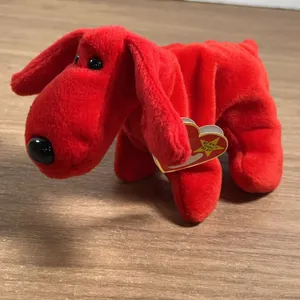 Ty Beanie Baby Rover Red Dog Plush 1996 Style 4101