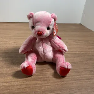 Ty Beanie Babies Romance Bear Plush with Tags