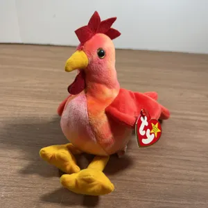 Ty Beanie Baby Strut Rooster Plush Toy with Tags