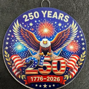 250th Anniversary Patriotic Eagle Wall sign/Picture