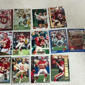 13 JOE MONTANA CARDS