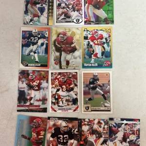 13 MARCUS ALLEN CARDS