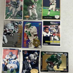 8 HERSCHEL WALKER CARDS