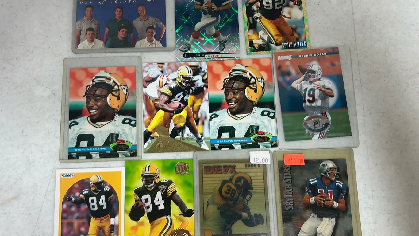 11 NFL STAR CARDS