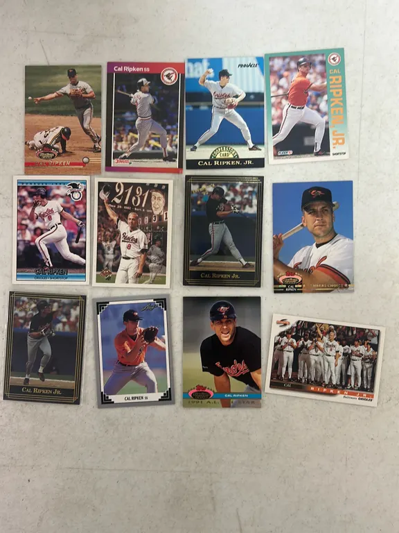 12 CAL RIPKEN JR. CARDS