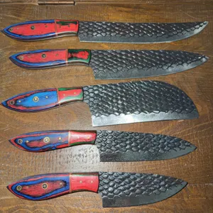 Damascus Steel Knife  Set
