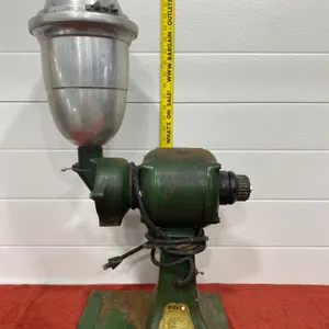 Vintage Holwick Electric Grinder/Mixer with Aluminum Hopper, No.4AM1
