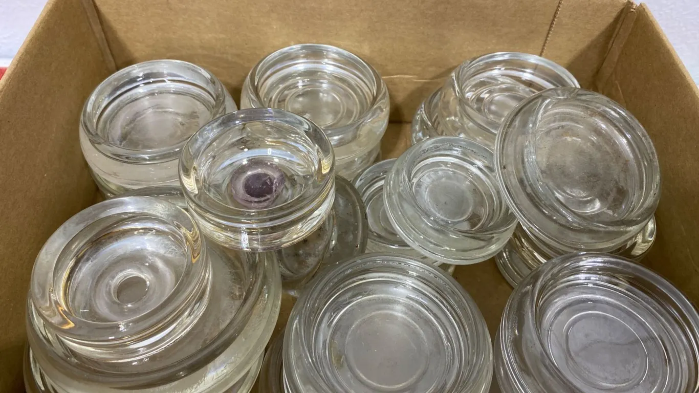 Clear Glass furniture slides in Various Sizes