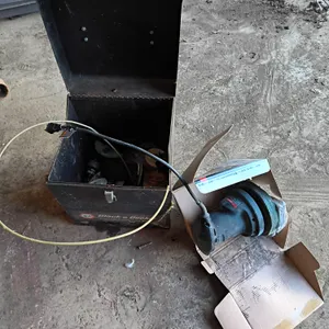 Drill Master Polisher & Misc Items items With Metal Box
