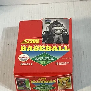 Score 1992 Baseball Cards
