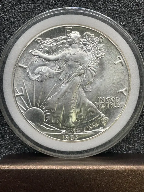 1987 U.S. silver Eagle