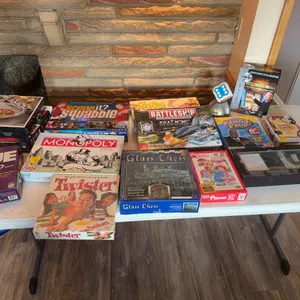 Lot of Board and Party Games - Monopoly, Clue DVD, Battleship, Family Feud, Twister