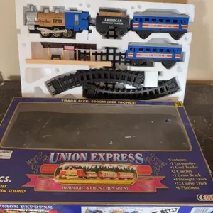 Union Express Battery Operated Train Set in Original Box