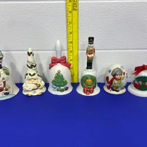 Ceramic Handcrafted Christmas Decorative Bells