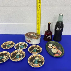 Coca-Cola Memorabilia and Tray Sets