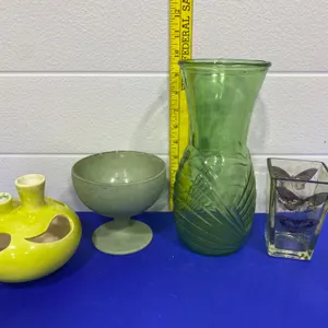 Decorative Glass and Ceramic Vessels
