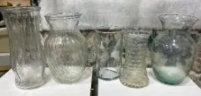 Clear Glass vases