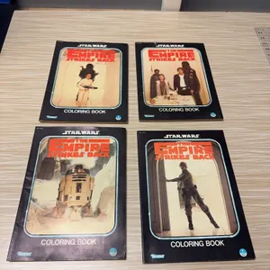 Star Wars Coloring Books Unused
