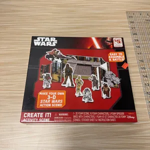 Star Wars Make your own 3-D Action Scene SEALED NEW