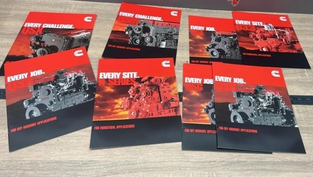 CUMMINS Advertising Brochures