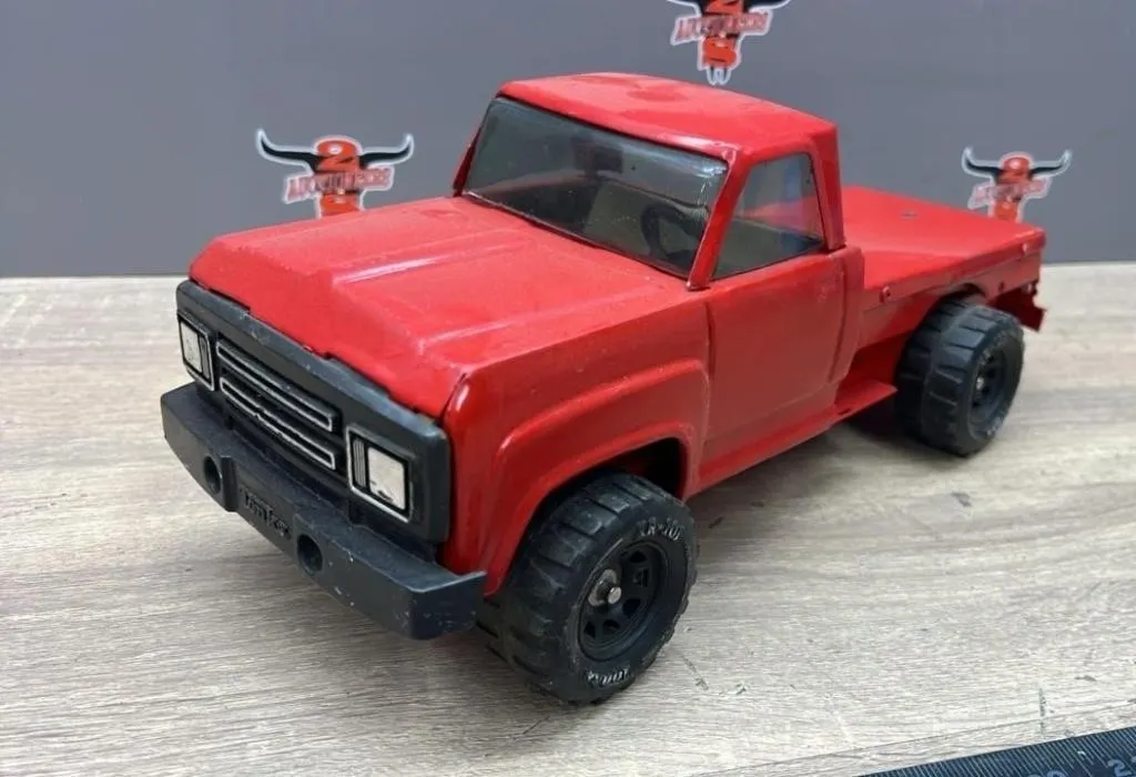 Tonka Flatbed Truck, Partial Restoration