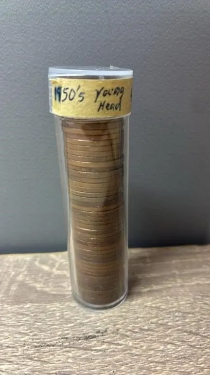 52, 1950’s Canada Pennies. *DC