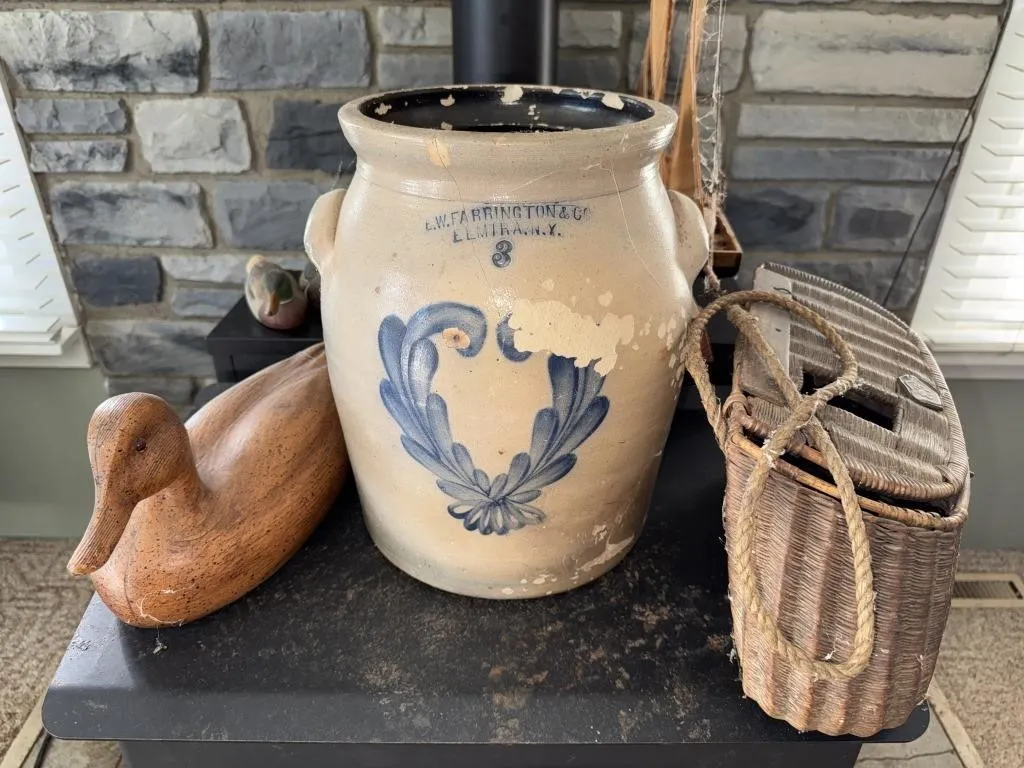 Duck decoy creel and more