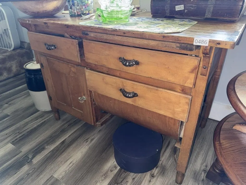 Antique Kitchen Cabinet