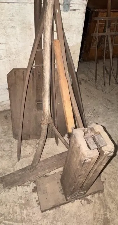 Primitive Fork, Shovel, Rake, & Jack