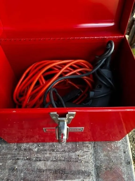 Steel case corded drill