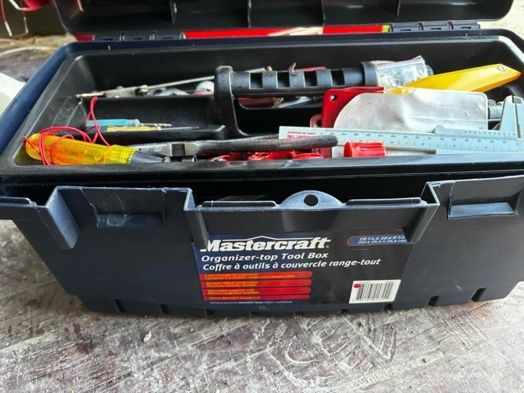 Mastercraft tool box full of tools lot